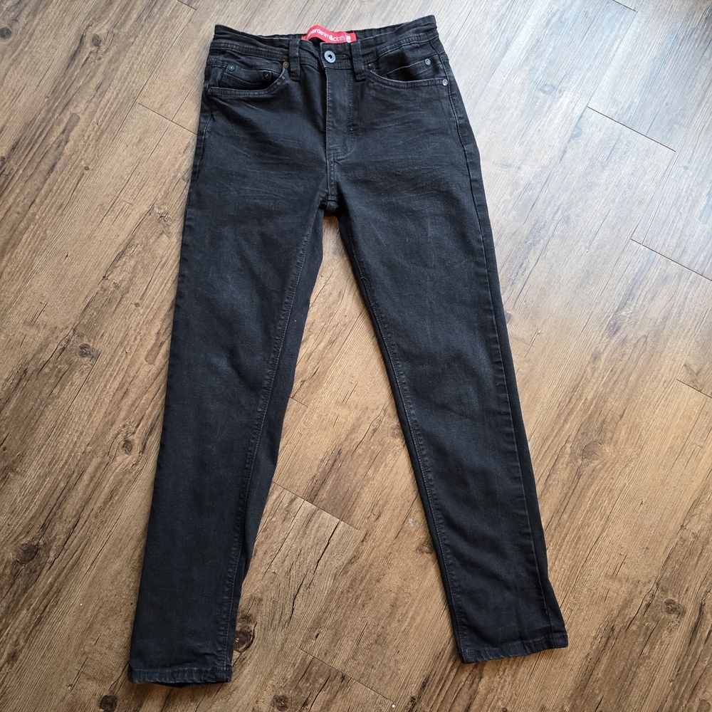 Paper Denim & Cloth Women's Black Straight Leg Jeans